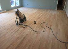 Sanding Red Oak flooring