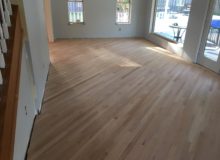 Sanding Red Oak flooring