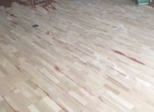 Sanding white oak flooring