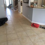 Installing handscraped hickory flooring