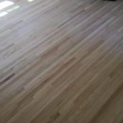 Sanded red oak plank floors - Ortega