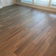 French/German White Oak wood flooring installed