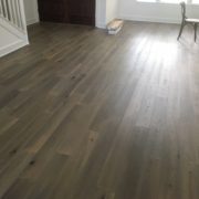 French/German White Oak wood flooring installed