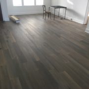 French/German White Oak wood flooring installed