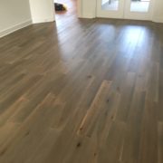 French/German White Oak wood flooring installed