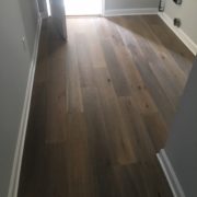 French/German White Oak wood flooring installed