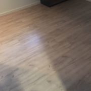 Installed laminate Oak flooring