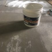 Applying Bostik Green Force adhesive