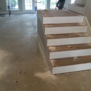 Concrete slab needs leveling prior to wood flooring installation