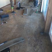 Installing engineered vinyl plank flooring