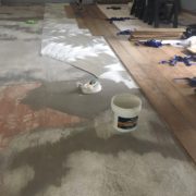 Installing wide white oak flooring