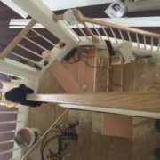 Preparing staircase