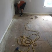 Replacing plywood subfloor