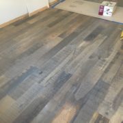 Skip sawn-look White Oak flooring