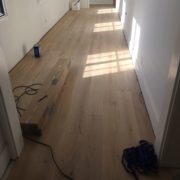 Engineered French Oak flooring installed
