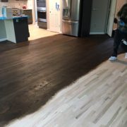 Applying Bona wood floor stains