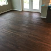 Stained Red Oak flooring