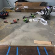 Installing engineered Hickory hardwood flooring