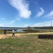 View from the lake front project home in Ocala National Forest.