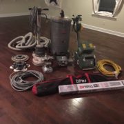 Dan's Floor Store gear on original White Oak floor.