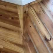 Refinished Heart Pine floor