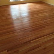 Finished Red Oak Flooring installation