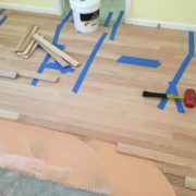 Installing unfinished Red Oak flooring