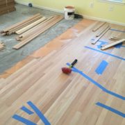Installing unfinished Red Oak flooring