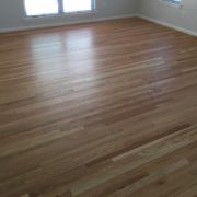 Screened and coated Red Oak flooring