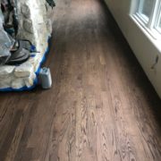 Bona Jobean stained Red Oak flooring