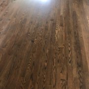 Finished Red Oak flooring