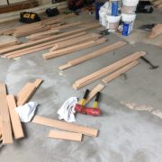 Installing Red Oak flooring