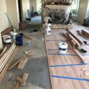 Installing Red Oak flooring