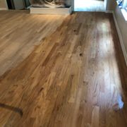 Popping the Red Oak flooring grain