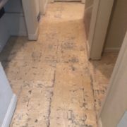 concrete slab - old flooring removed