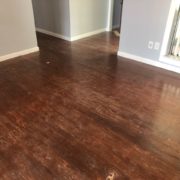 Old Southern Yellow Pine plank floor