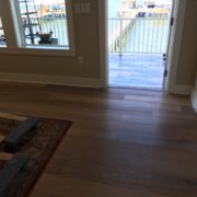 White Oak floor prior to re-oiling