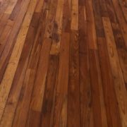 Heart pine plank flooring - refinished