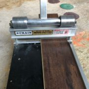 Cutting luxury vinyl plank flooring to size