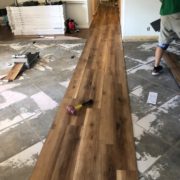 Installing luxury vinyl plank flooring