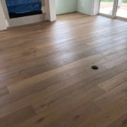 Engineered White Oak flooring - installed