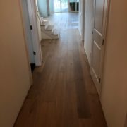 Engineered White Oak flooring - installed