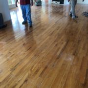 Old Red Oak floors need refinishing