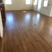 Refinished Red Oak flooring