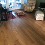 Engineered 5" wide White Oak flooring