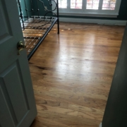 Old wood flooring to be removed