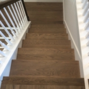 Installed FSC Certified White Oak flooring landing