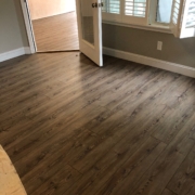 Oak look Luxury Vinyl Plank flooring - installed