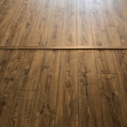 Oak look Luxury Vinyl Plank flooring - installed