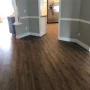 Oak look Luxury Vinyl Plank flooring - installed